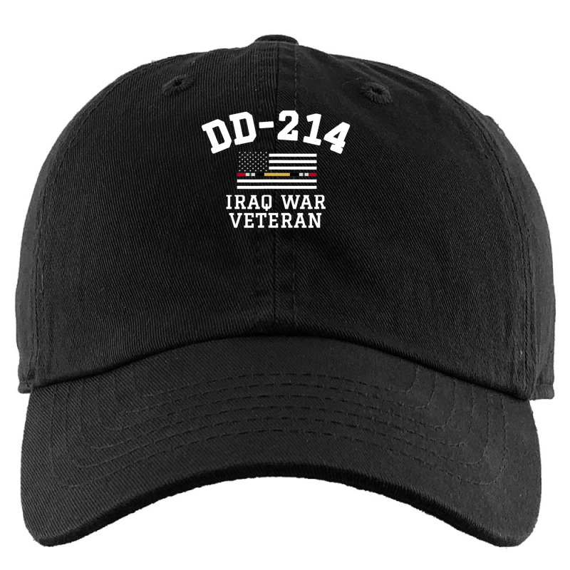 Dd-214 Alumni Iraq War Veteran Thin Line Flag Kids Cap | Artistshot