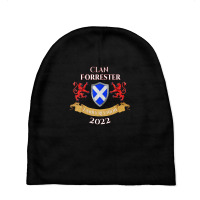 Forrester Family Reunion 2022 Scottish Clan Baby Beanies | Artistshot