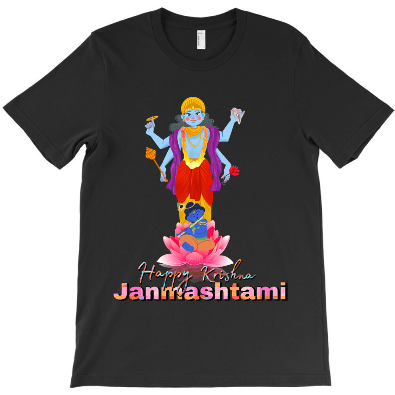 Happy Janmasthami, Janmashtami Krishna T-shirt | Artistshot