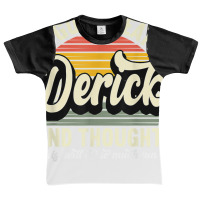 Mens So God Created Derick   Name Derick Birthday T Shirt Graphic Youth T-shirt | Artistshot