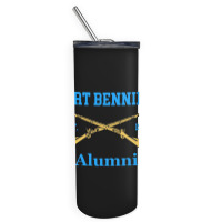 Fort Benning Alumni Est 1918 Grunt College Skinny Tumbler | Artistshot