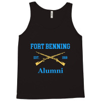 Fort Benning Alumni Est 1918 Grunt College Tank Top | Artistshot