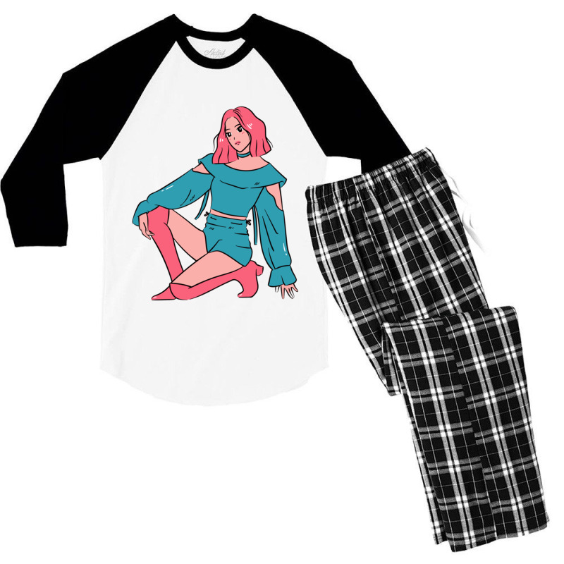 Grease Men's 3/4 Sleeve Pajama Set by PAULAWRENCE | Artistshot