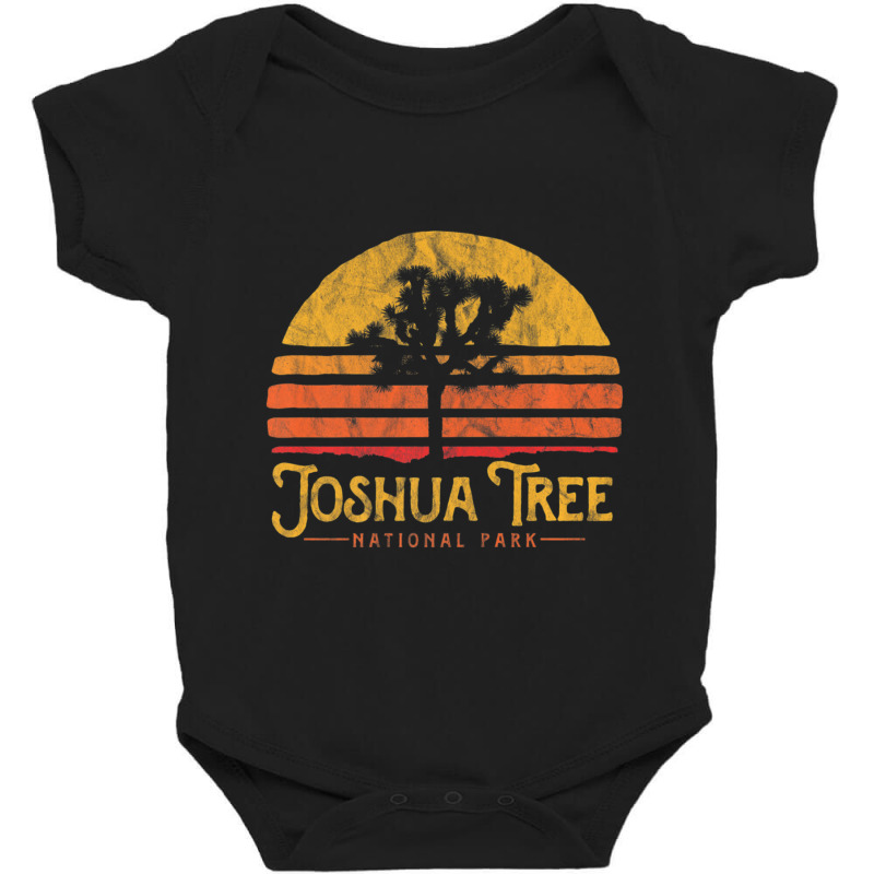 Vintage Joshua Tree National Park Retro Baby Bodysuit by bummercaught | Artistshot