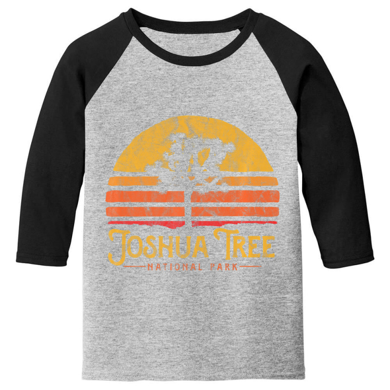 Vintage Joshua Tree National Park Retro Youth 3/4 Sleeve by bummercaught | Artistshot