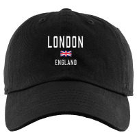 Vintage London England Vintage Souvenir Gift England Flag Kids Cap | Artistshot