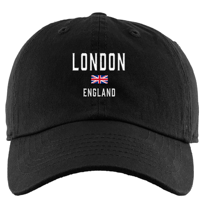 Vintage London England Vintage Souvenir Gift England Flag Kids Cap | Artistshot