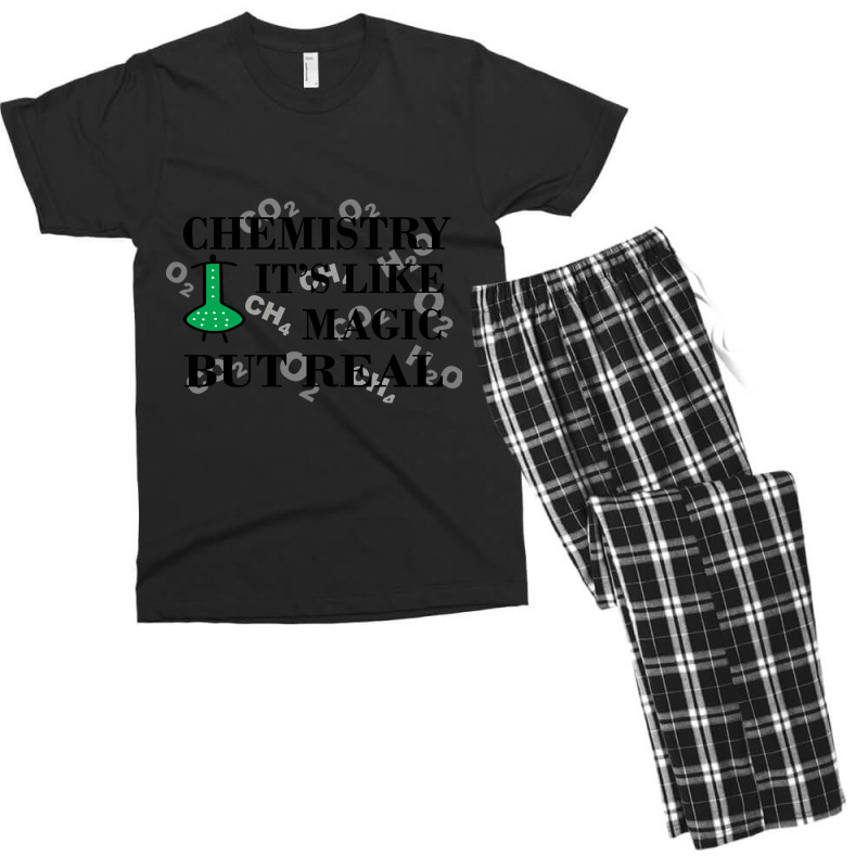 Chemistry Teacher Men's T-shirt Pajama Set | Artistshot