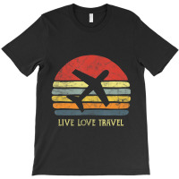 Vintage Travel World Traveler Themed Gift Love Traveling T-shirt | Artistshot