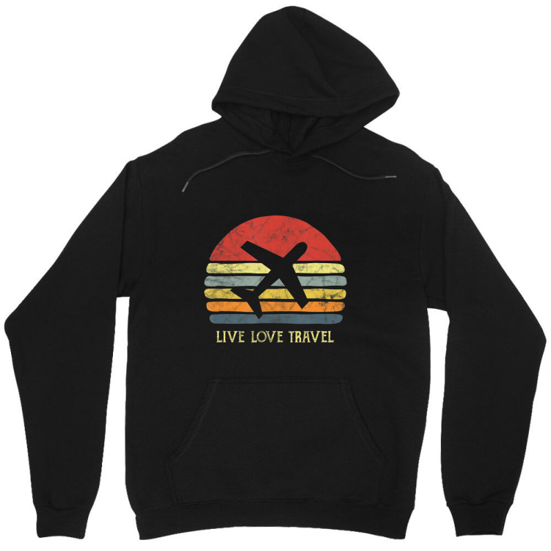 Vintage Travel World Traveler Themed Gift Love Traveling Unisex Hoodie | Artistshot