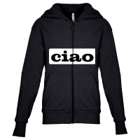 Ciao (2) Youth Zipper Hoodie | Artistshot