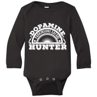 Dopamine Hunter Parkinsons Safari Long Sleeve Baby Bodysuit | Artistshot