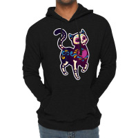 Cute Day Of The Dead Mexico Calavera Sugar Skull Cat Moon T Shirt Lightweight Hoodie | Artistshot