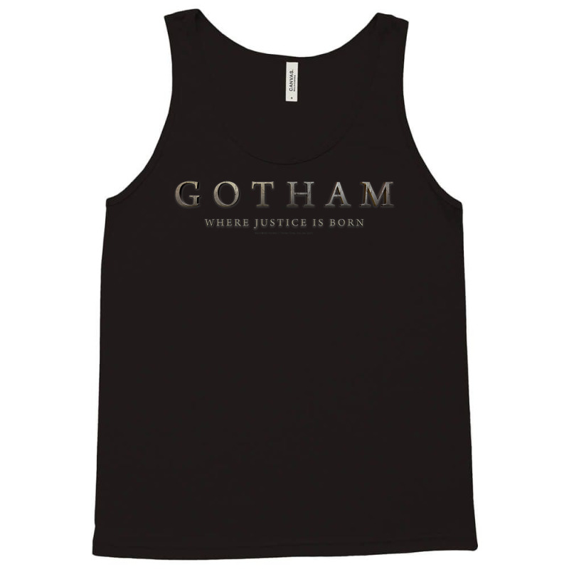 Gotham Tv Series Tank Top | Artistshot