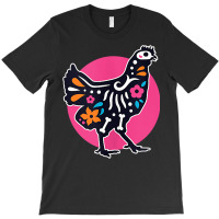 Day Of The Dead Calavera Chicken Dia De Los Muertos Tank Top T-shirt | Artistshot