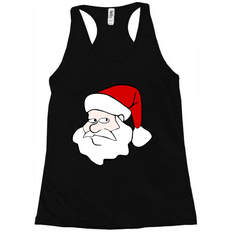 Curious Santa Racerback Tank by Jerhogen528 | Artistshot