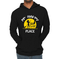 Womens Sup Girl Paddleboard My Happy Place Lightweight Hoodie | Artistshot