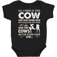 Funny Dairy Cow Design For Men Women Heifer Cattle Farmers T Shirt Baby Bodysuit | Artistshot