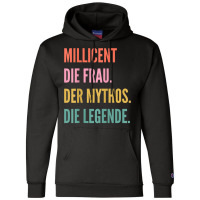 Funny German First Name Design   Millicent T Shirt Champion Hoodie | Artistshot