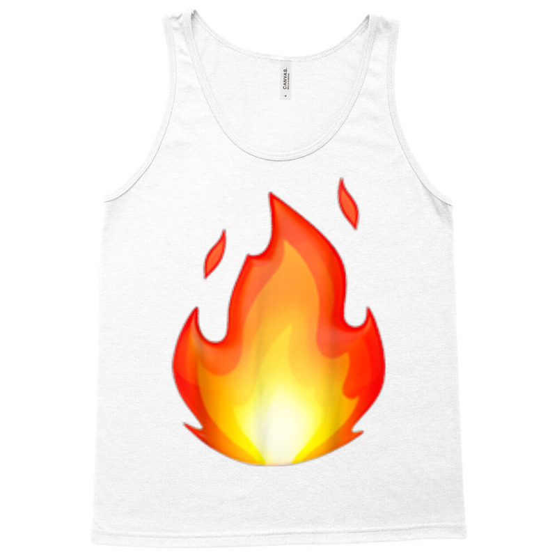 Hot Fire Clothing Lit Outfit Displays Heat Of Burning Fire T Shirt Tank Top by lexzalar2o | Artistshot