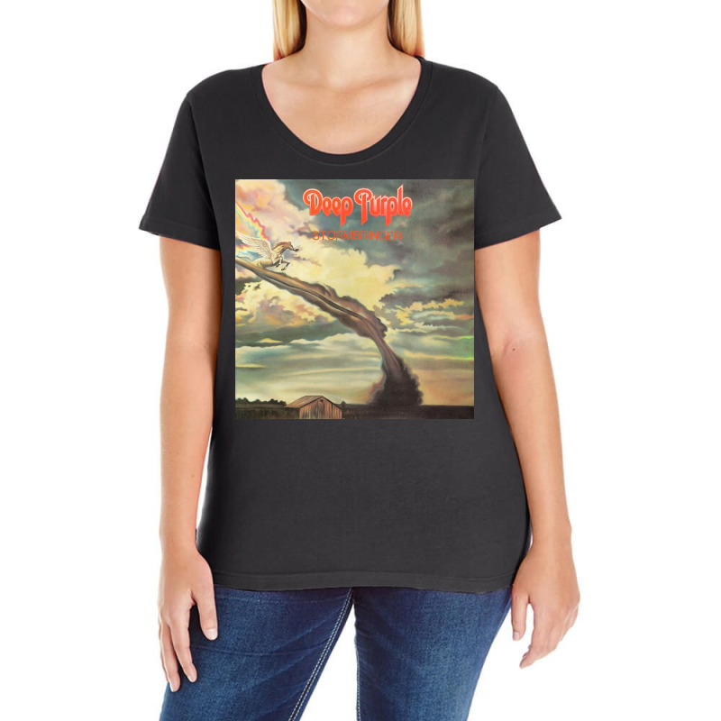 Stormbringer Ladies Curvy T-Shirt by TedHarvey | Artistshot