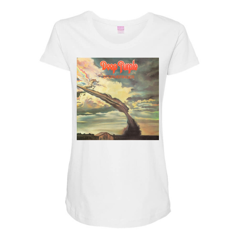 Stormbringer Maternity Scoop Neck T-shirt by TedHarvey | Artistshot