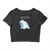 Melting Bear Crop Top | Artistshot