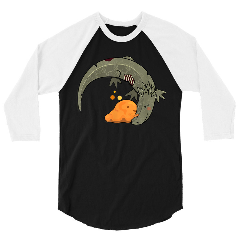 Scp 999 + Scp 682 Tickle Monster + Hard To Destroy Reptile 3/4 Sleeve Shirt by JemmaLyna | Artistshot