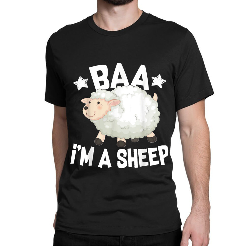 I'm A Sheep Lamb Farm Country Farming Animals Lover Classic T-shirt by JOSEPHDOMINICWILLIS | Artistshot