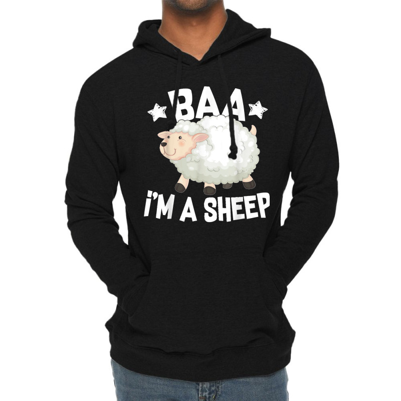 I'm A Sheep Lamb Farm Country Farming Animals Lover Lightweight Hoodie by JOSEPHDOMINICWILLIS | Artistshot