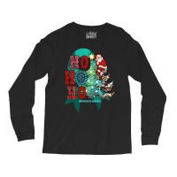 Dysautonomia Awareness Awareness - Santa Claus Western Christmas Long Sleeve Shirts | Artistshot