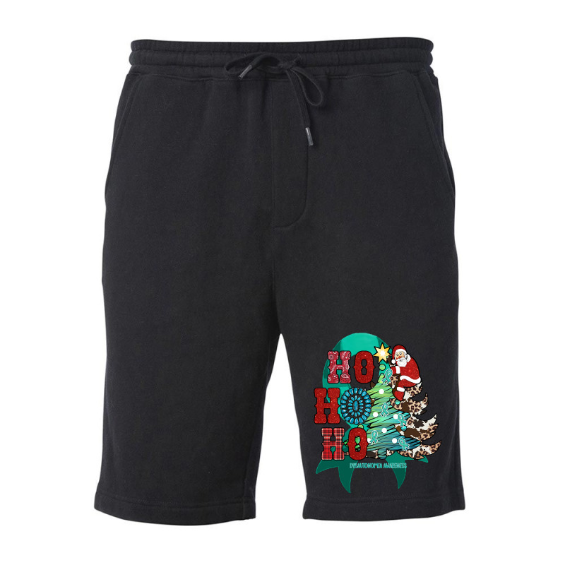 Dysautonomia Awareness Awareness - Santa Claus Western Christmas Fleece Short | Artistshot