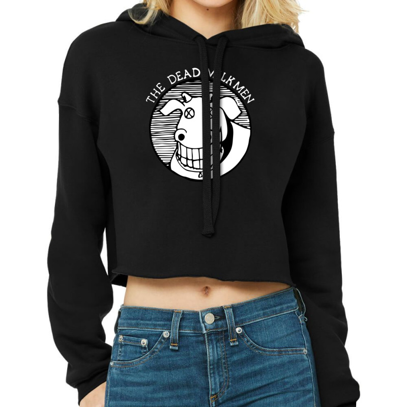 The Dead Milkmen Cropped Hoodie by ArthurJungbauer | Artistshot