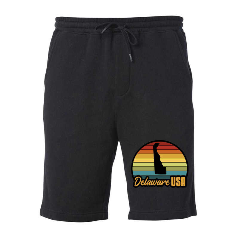 Delaware Usa Love Fleece Short | Artistshot