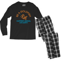 Be A Goldfish Men's Long Sleeve Pajama Set | Artistshot