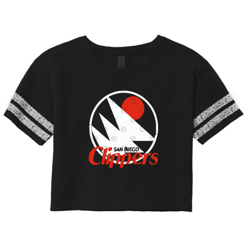 Clippers Scorecard Crop Tee by GeorgieUnsicker | Artistshot