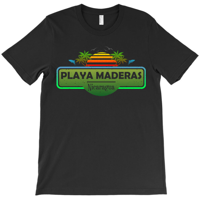 Playa Maderas Beach Nicaragua Palm Trees Sunset Summer Have T-Shirt by EdieTiffany | Artistshot