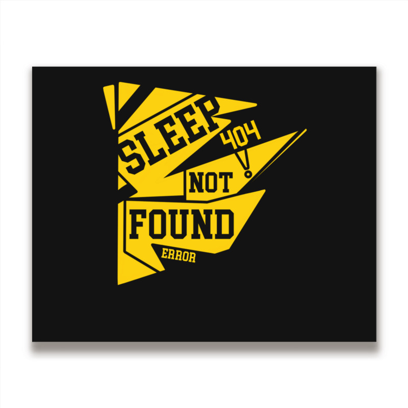 Sleep Not Found Metal Print Horizontal | Artistshot