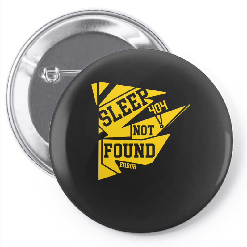 Sleep Not Found Pin-back Button | Artistshot