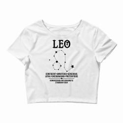 Leo Zodiac Sign Crop Top | Artistshot