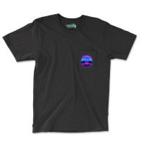 Playa Maderas Beach Nicaragua Palm Trees Sunset Summer Tee Pocket T-shirt | Artistshot