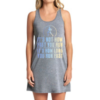 Funny Long Distance Runner Xc Coach Cross Country Gift Tank Dress | Artistshot