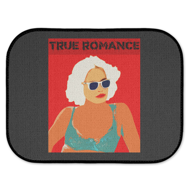 Patricia Arquette Tee Rear Car Mat | Artistshot