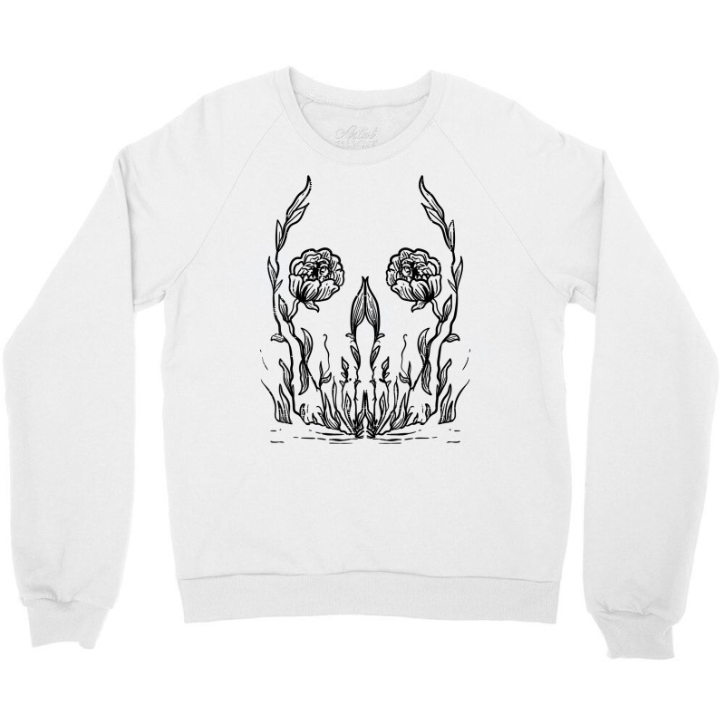 Flower Sugar Skull Calavera Dia De Los Muertos Halloween T Shirt Crewneck Sweatshirt by ayedencoplon | Artistshot