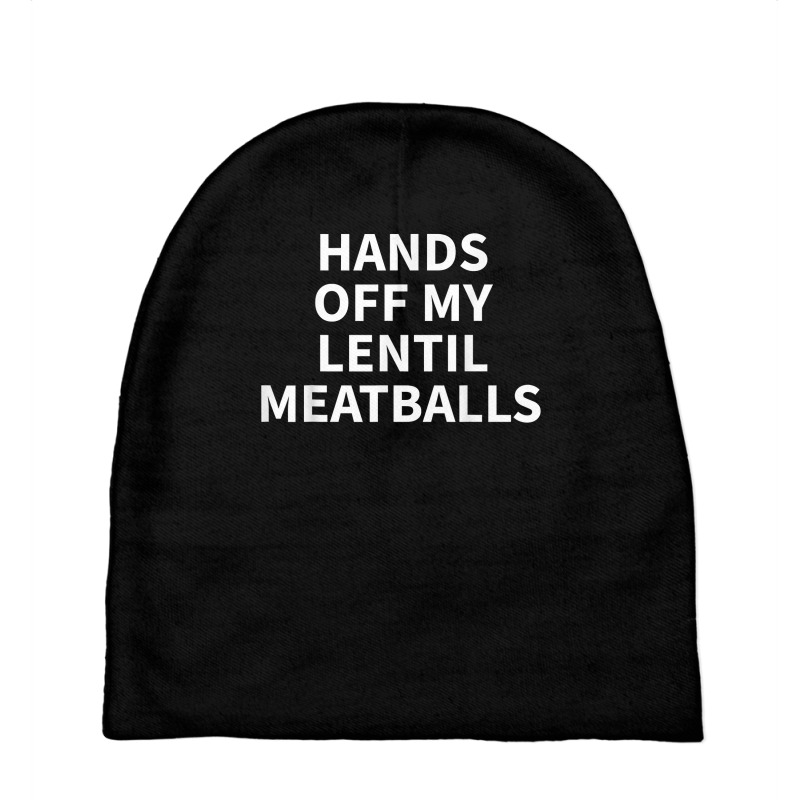 Lentil Meatball Apparel   Funny Great Meatballs Design T Shirt Baby Beanies by mosesswabyhi | Artistshot