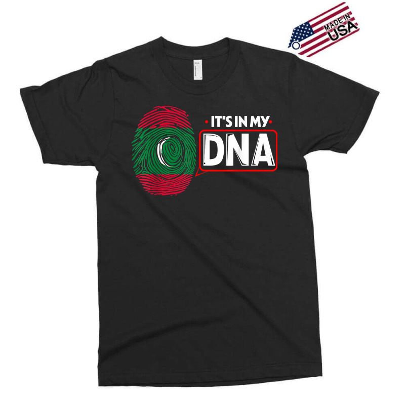 Its In My Dna National Flag Maldivian Patriotic Maldives T Shirt Exclusive T-shirt | Artistshot