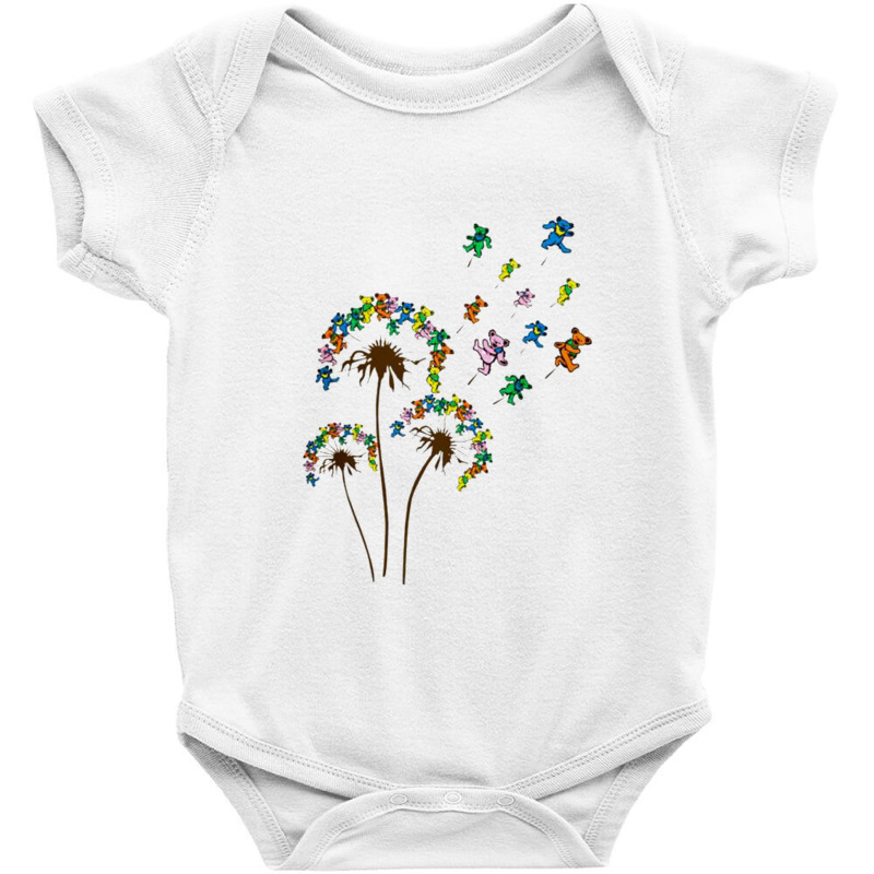 Dandelion Bears Of Grateful Baby Bodysuit by EarleneSteuber | Artistshot