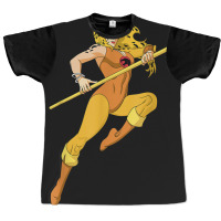 Thundercats Cheetara Portrait Graphic T-shirt | Artistshot