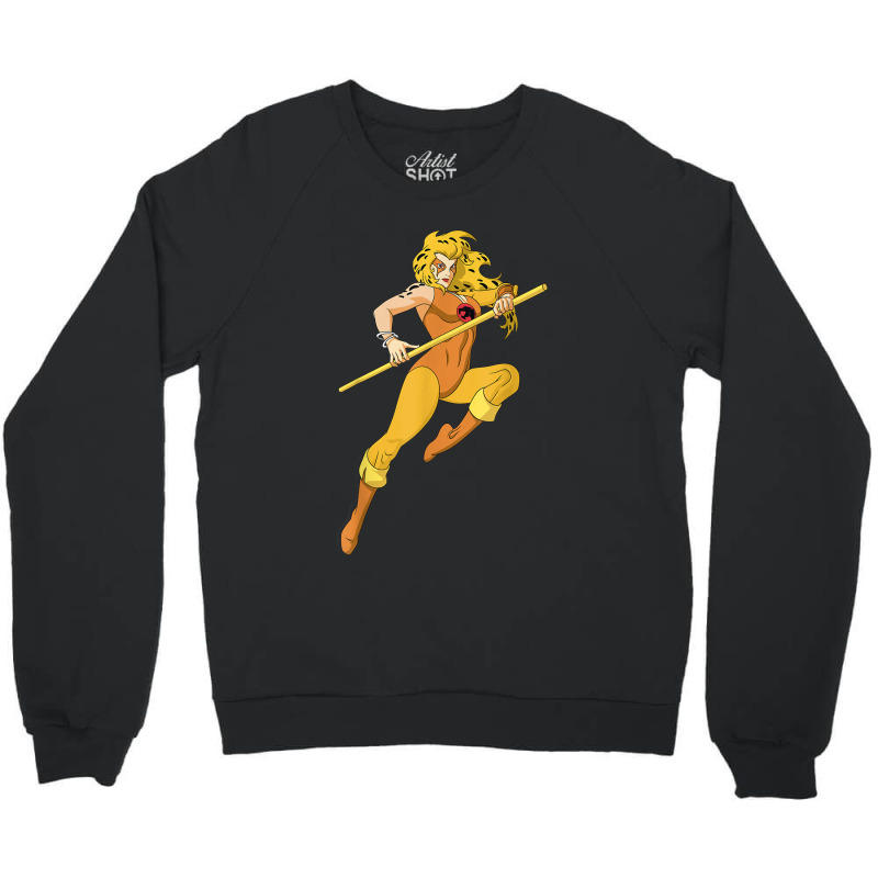 Thundercats Cheetara Portrait Crewneck Sweatshirt by GretchenJennie | Artistshot