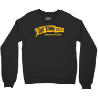 Packers Vintage Titletown Flag Yellow Crewneck Sweatshirt | Artistshot